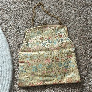 Floral Gold Women's Bag